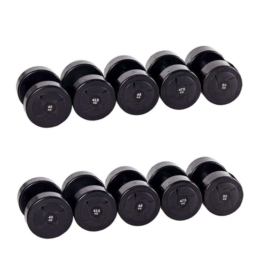 Гантельный ряд силовой (шаг 2,5 кг, 5 пар) PROFI-FIT 40-50 кг